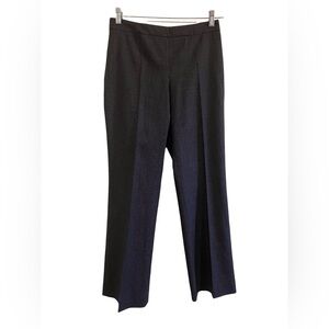 Hugo Boss Straight Leg Houndstooth Trousers Pants Gray and Black